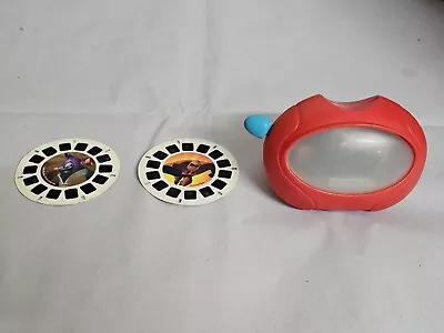 Vintage 1998 Mattel Red View-Master 3D Viewfinder With Two Reels  • $29.99