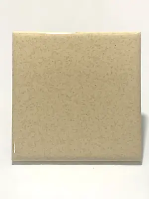 Vintage Stylon Ceramic Tile  Oatmeal   4-1/4  X 4 1/4    Gloss • $7.19