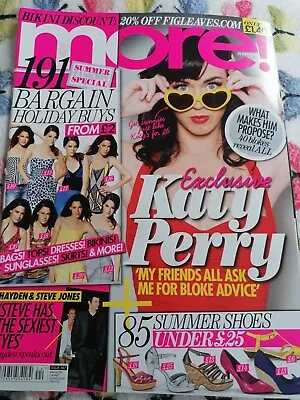 More Magazine - Issue  597 - 15 Jun 2009 - Katy Perry - Brand New • £10