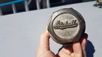 Original MITCHELL Screw-On Hubcap Grease Hub Center Cap Early Automobile Nice! • $149.99