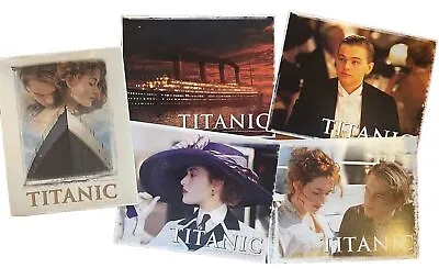 TITANIC 1998 Sealed Envelope 4 X Mini Poster Set Kate Winslet Leonardo DiCaprio • $9.99