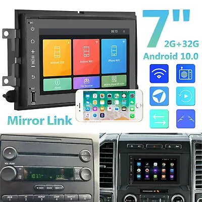 Car Stereo Radio Android 10.0 Apple Carplay GPS For Ford Mustang 2005-2009 • $175.85