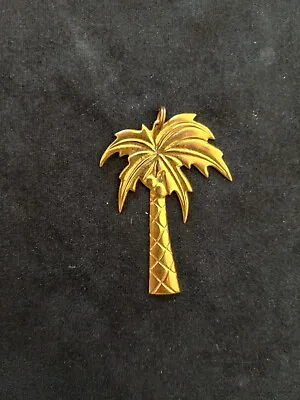 $5 • Buy Gold Palm Tree Pendant