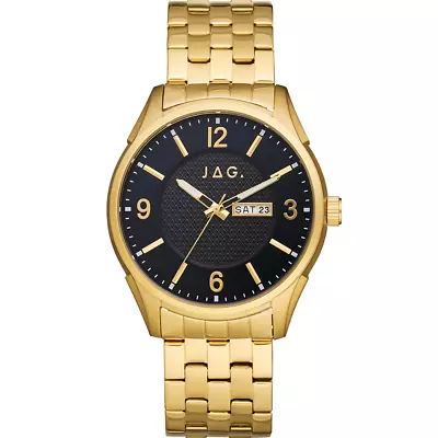 JAG J2438A Gold Tone Mens Watch • $134.25