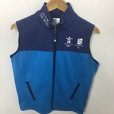 NWT HBC Elevate Collab Olympic Vancouver 2010 Men XS Vest Embroidered • $19.50