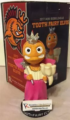 2017 Kenosha Kingfish  Toothfairy  Elvis Mascot Bobblehead Inside Sga Promo ~nib • $14.99