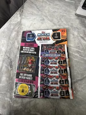 35 Sealed Cards Match Attax  20/21 Card Game Set • £4