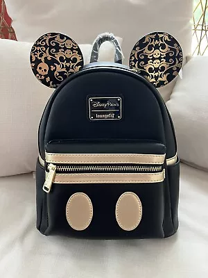 Loungefly MICKEY MOUSE THE MAIN ATTRACTION Pirates Of The Caribbean Backpack NWT • $114.99