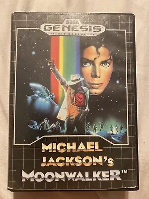 Michael Jackson's Moonwalker (Sega Genesis 1990) • $150