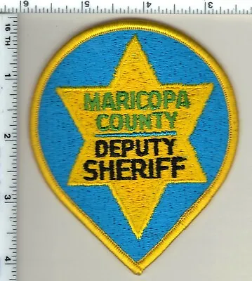 Maricopa County Deputy Sheriff (Arizona) Shoulder Patch - New Style From 1985 • $24.95