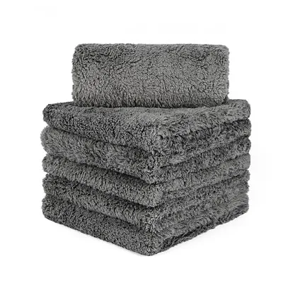 6 Pcs Extremely Thick Plush Microfiber Towel Cleaning Cloth Polishing Detailing • $16.99