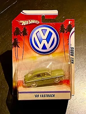 Hot Wheels - Rat Rods - 69  Volkswagen Fastback - 1/50 Diecast • $24