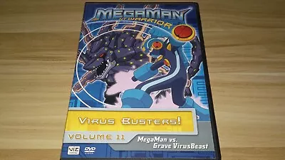Megaman: NT Warrior - Vol. 11: Virus Busters (DVD 2006 Dubbed) Lightly Used • $30