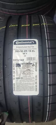 285/30R19XL Continental Extreme Contact Sport 02 285/30/19 Tire  LIKE MICHELIN • $279.99