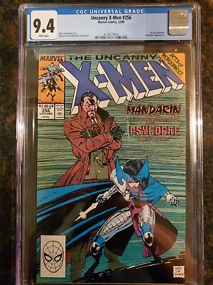 Uncanny X-Men #256 9.4 CGC Graded White Pages 4174179008 • $40