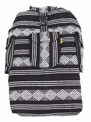 RASTA Bag Beach Hippie Baja Ethnic Backpack Made In Mexico JUMBO Size J01 • $22.47