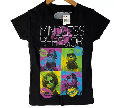 NWT Kid’s Mindless Behavior Graphic Black T-Shirt Sz Small • $9.77