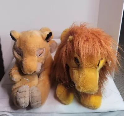 Disney Store Lion King Sarabi With Baby Simba & Mufasa W Tag Big Plush Puppet • $129.99