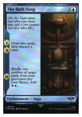 The Bath Song (Foil) The Lord Of The Rings: Tales Of Middle-Earth - MTG - NM+ • $1.25