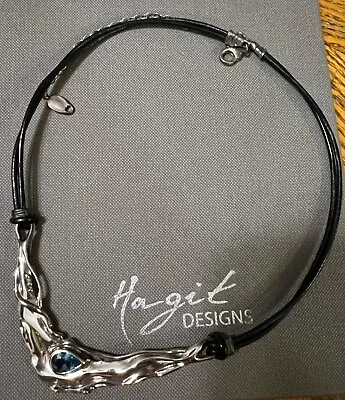 Hagit Gorali Silver Blue Topaz  Necklace • $119