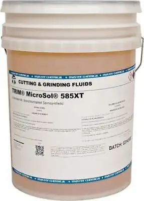 TRIM MicroSol 585XT Semisynthetic Cutting & Grinding Fluid 5 Gal • $228.90