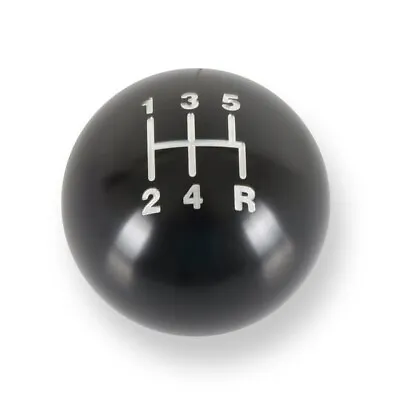 Hurst Gloss Black Billet Aluminum 5 Speed Right Manual Shifter Ball Knob • $63.79