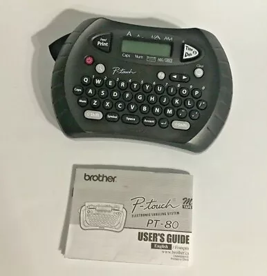 Brother P-Touch PT-70 Label Thermal Printer Maker • $7.26