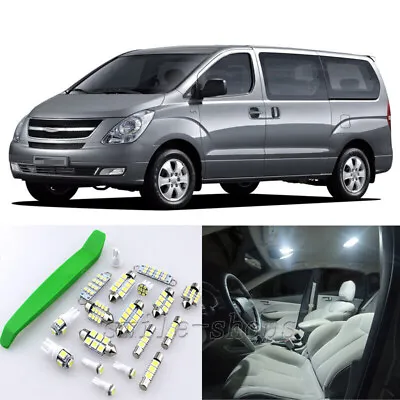 9pcs Interior LED Light Kit For 2008-2013 Hyundai Grand Starex I800 + Free Tool • $12.08