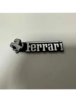 Ferrari Aluminum Car Badge Auto Decal Detail Emblem Logo Sticker M149-1 • $7.42