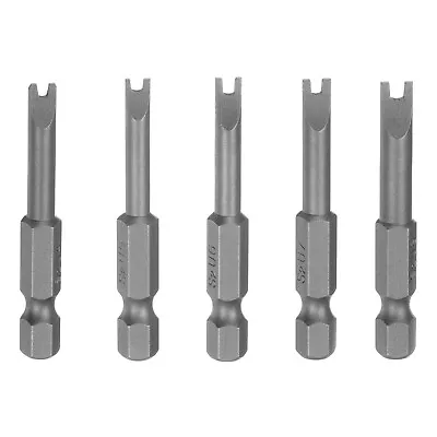 5 Pcs Magnetic U4 U5 U6 U7 U8 Tip U-shaped Spanner Screwdriver Bits Tool • $9.46