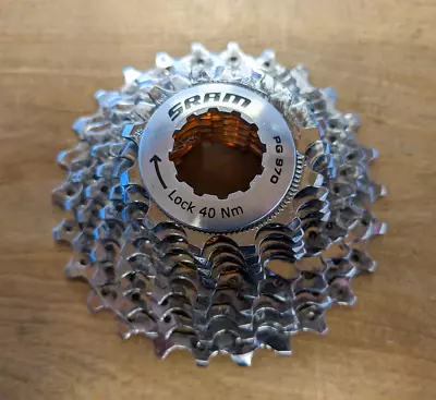 SRAM PG 970 Cassette 12-26T 9 Speed Road Bike Silver • $40