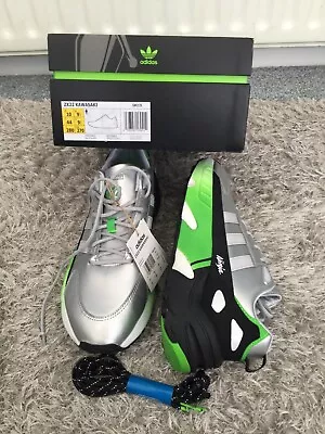 Adidas Originals ZX 22 Kawasaki Ninja UK 8.5 Special Edition Gw2125 • £85