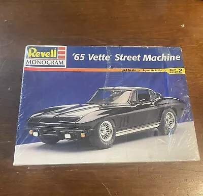 Model Car Kit Monogram / Revell '65 Vette Street Machine - New - • $19