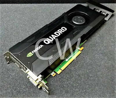 701980-001 HP NVIDIA QUADRO K5000 4GB GDDR5 Dual DVI PCI-E Graphics Video Card • $634.88