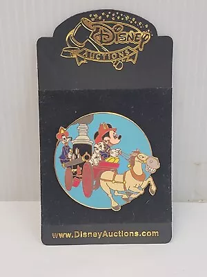 Disney Auctions Fireman Mickey Goofy 101 Dalmatians Puppy Fire Engine LE250 Pin • $199.95