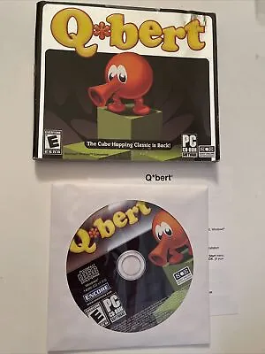 Q*bert (PC CD-ROM) Classic Qbert Video Game Q Bert • $12