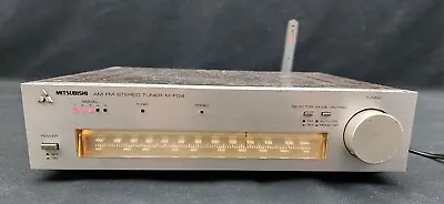 Mitsubishi Vintage 1980 Am/fm Stereo Tuner M-f04 Hifi Audio Tested 100w Max • $79.99