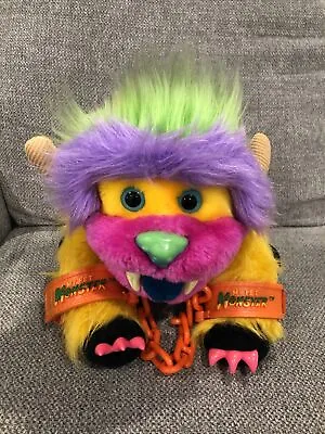 PERFECT 1987 My Pet Monster YIPLET Hand Puppet Stuffed Animal With Handcuffs • $399.99