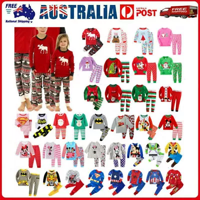 Child Kid Boys Girls Pjs Pyjamas Sleepwear Nightwear Pajamas Loungewear Costume! • $18.99