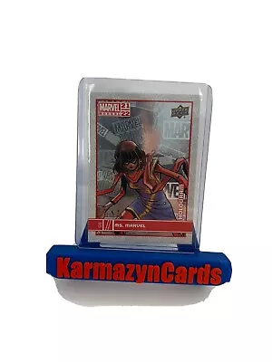 Ms. Marvel Upper Deck HOLOGRAM Parallel 2021-2022 #/22 SSP • $99.99