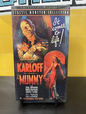 The Mummy (VHS 1999) 1932 Horror Classic - Boris Karloff Sealed • $10.25