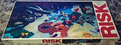 Vintage Parker Brothers Risk World Conquest Board Game W Original Box 1975 • $27.99