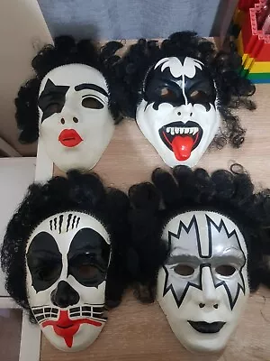 Kiss Set Of 4 1980 Australia Aucoin Masks  • $5000