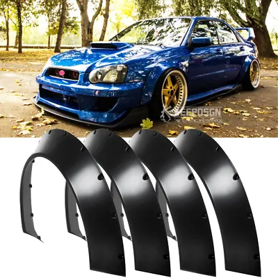 4PCS For Subaru Impreza WRX STI Fender Flares Extra Wide Body Kit Wheel Arches • $87.99