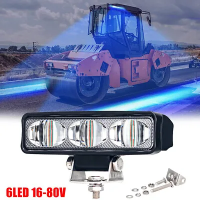 12-80V 30W 6-LED 3 Lenses Forklift Car Truck Warning Lamp Safety Working Light  • $27.59