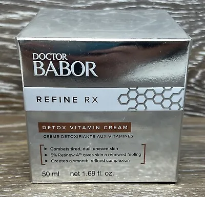 DOCTOR BABOR Refine RX Detox Vitamin Cream Anti-Aging Face Treatment 50ML  • $47.50
