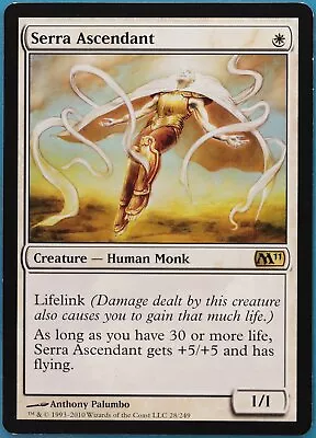 Serra Ascendant Magic 2011 / M11 PLD White Rare MAGIC CARD (ID# 458791) ABUGames • $19.35