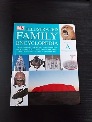 DK Illustrated Family Encyclopedia Volume 1 A - Hardback Book 2004 • £4.99