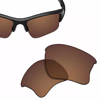 Polarized Replacement Lenses For-OAKLEY Flak Jacket XLJ Sunglasses Earth Brown • $12.69