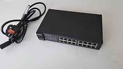 ZyXEL ES1100-16 16 Port 10/100 Unmanaged Fanless Ethernet Switch. • £25